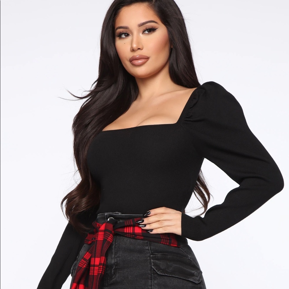 Black sweater